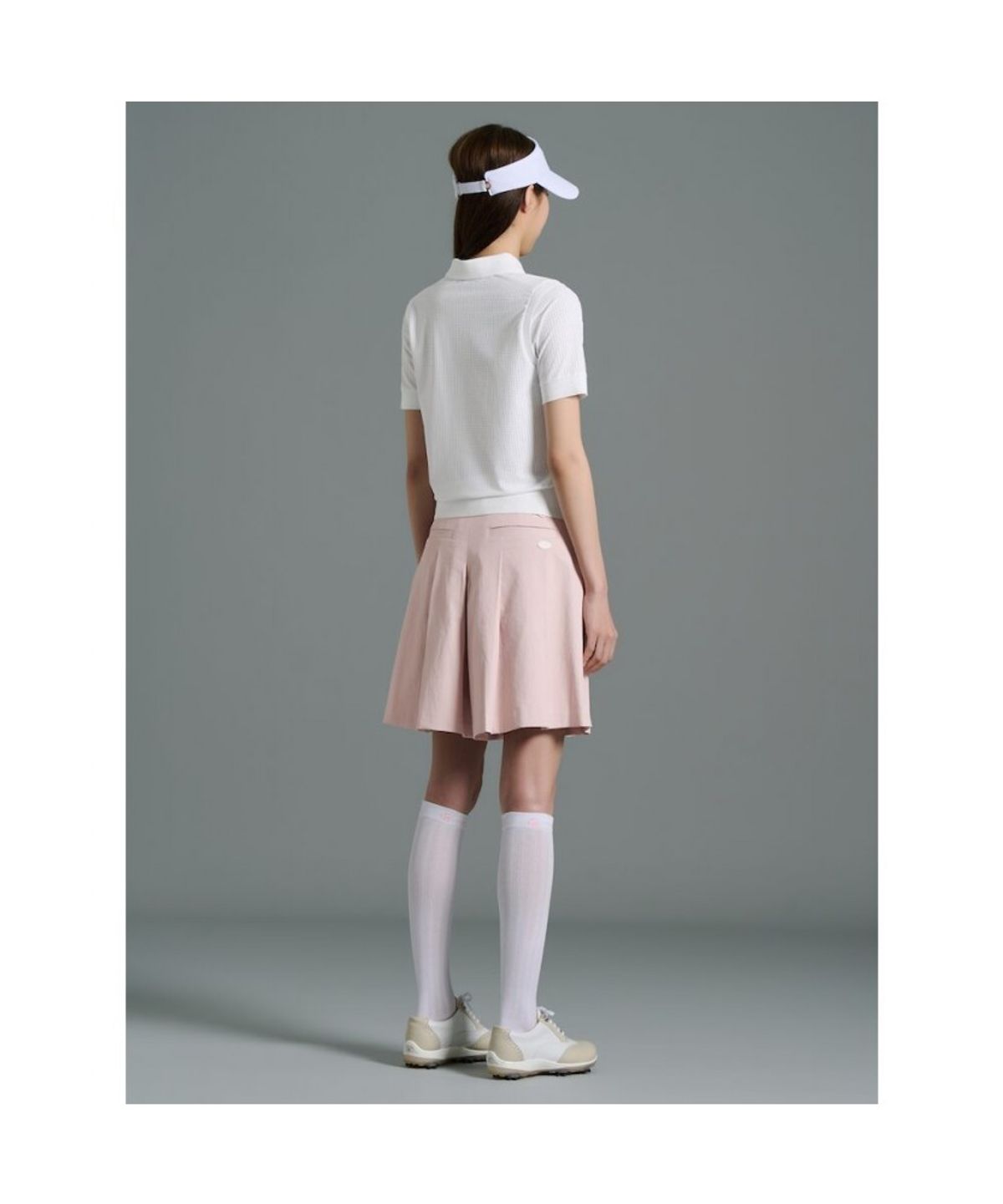 빈폴골프(BEANPOLE GOLF) 여성 버뮤다 스커트팬츠 - 라이트 핑크