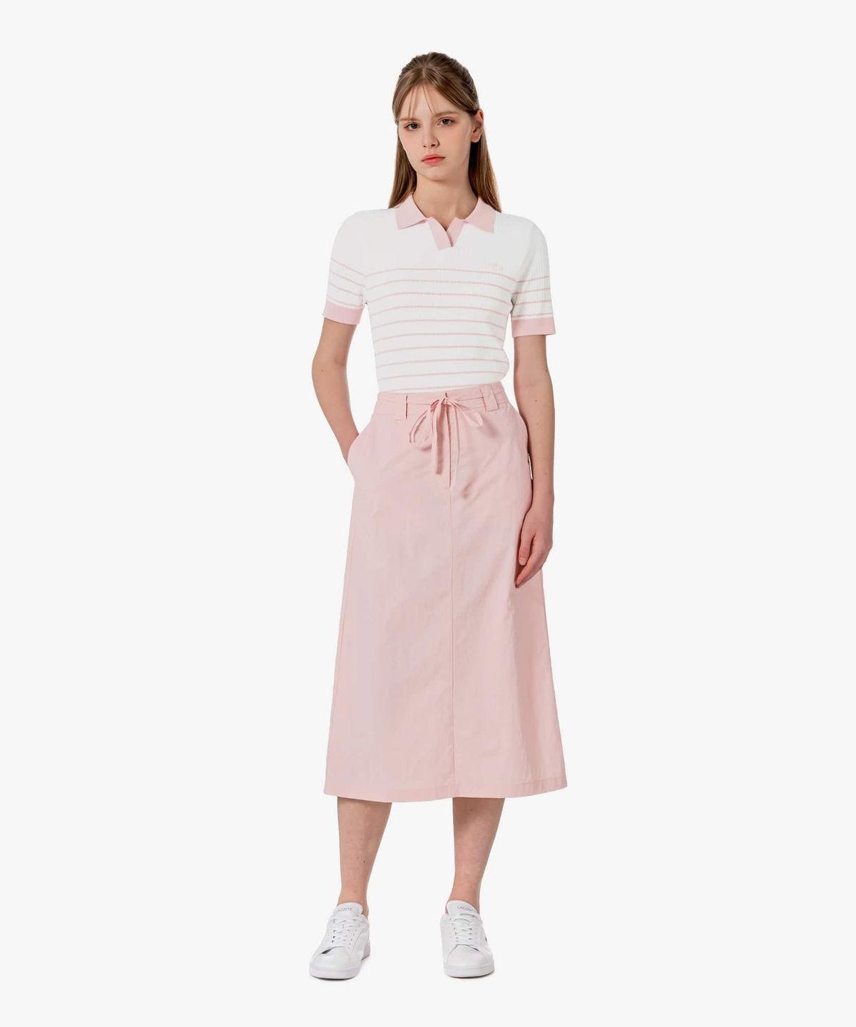 라코스테(LACOSTE) 여성 H라인 스커트 JF015E-56G ADY