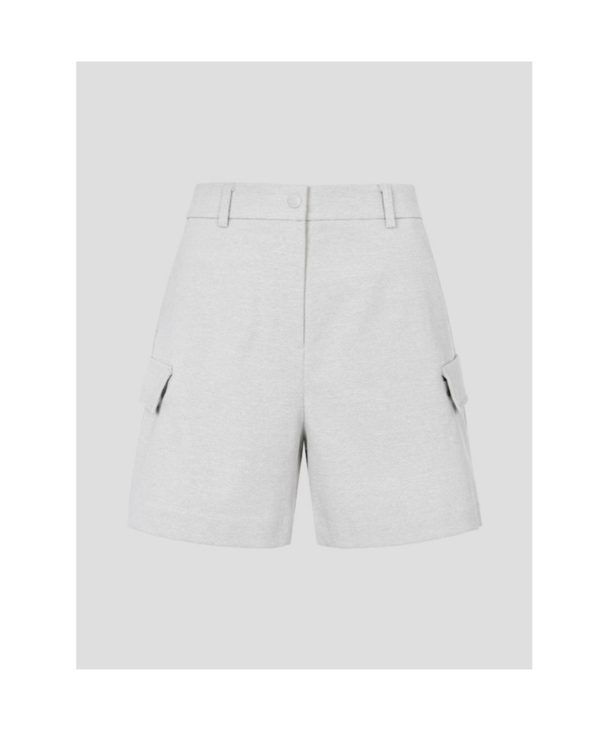 빈폴골프(BEANPOLE GOLF) 여성 아웃포켓 숏팬츠 - 라이트 그레이