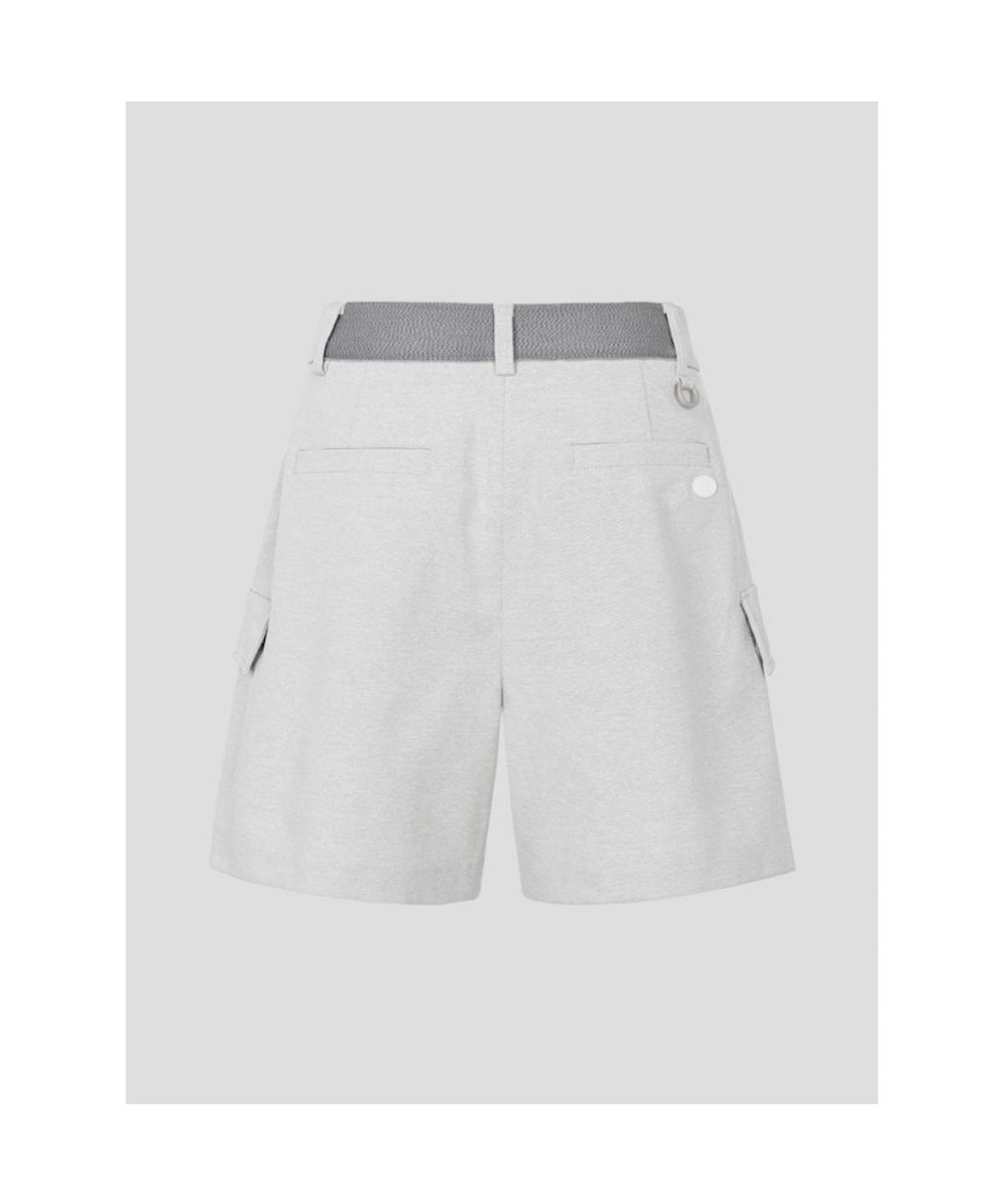 빈폴골프(BEANPOLE GOLF) 여성 아웃포켓 숏팬츠 - 라이트 그레이