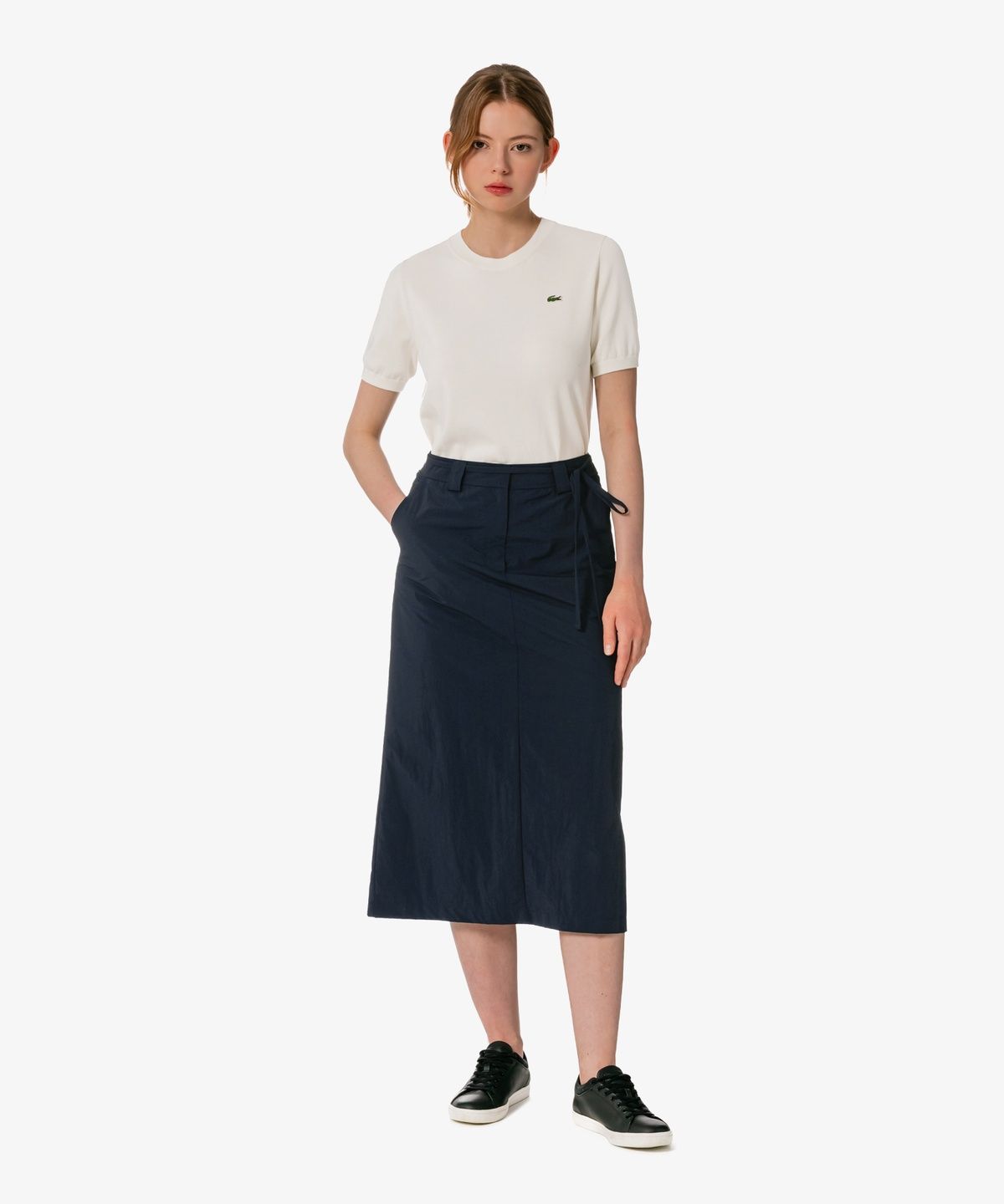 라코스테(LACOSTE) 여성 H라인 스커트 JF015E-56G HDE