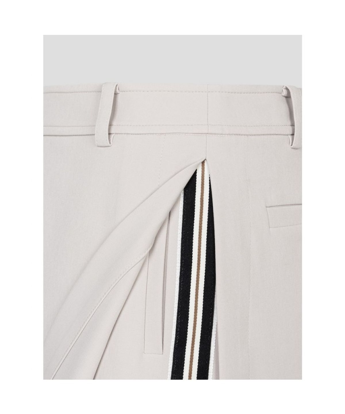 빈폴골프(BEANPOLE GOLF) 여성 사이드 테이프 스커트 반바지 - 베이지