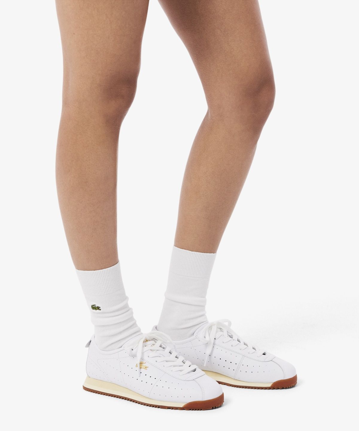 라코스테(LACOSTE) 여성 Club-Low 레더 스니커즈 RZ0177W56G Y37