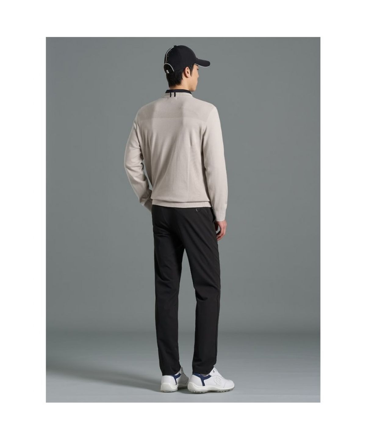빈폴골프(BEANPOLE GOLF) [B_under] 남성 두잉 라운드 풀오버 - 베이지