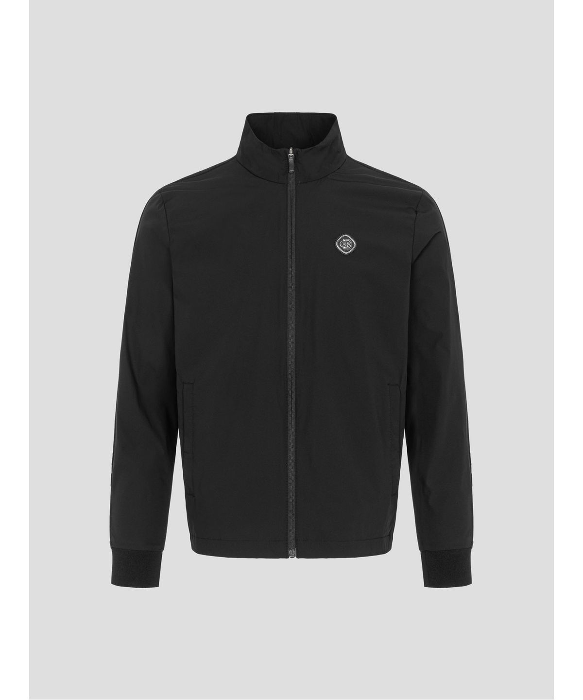 빈폴골프(BEANPOLE GOLF) [B_under] 남성 니트 믹스 하이브리드 점퍼 - 블랙