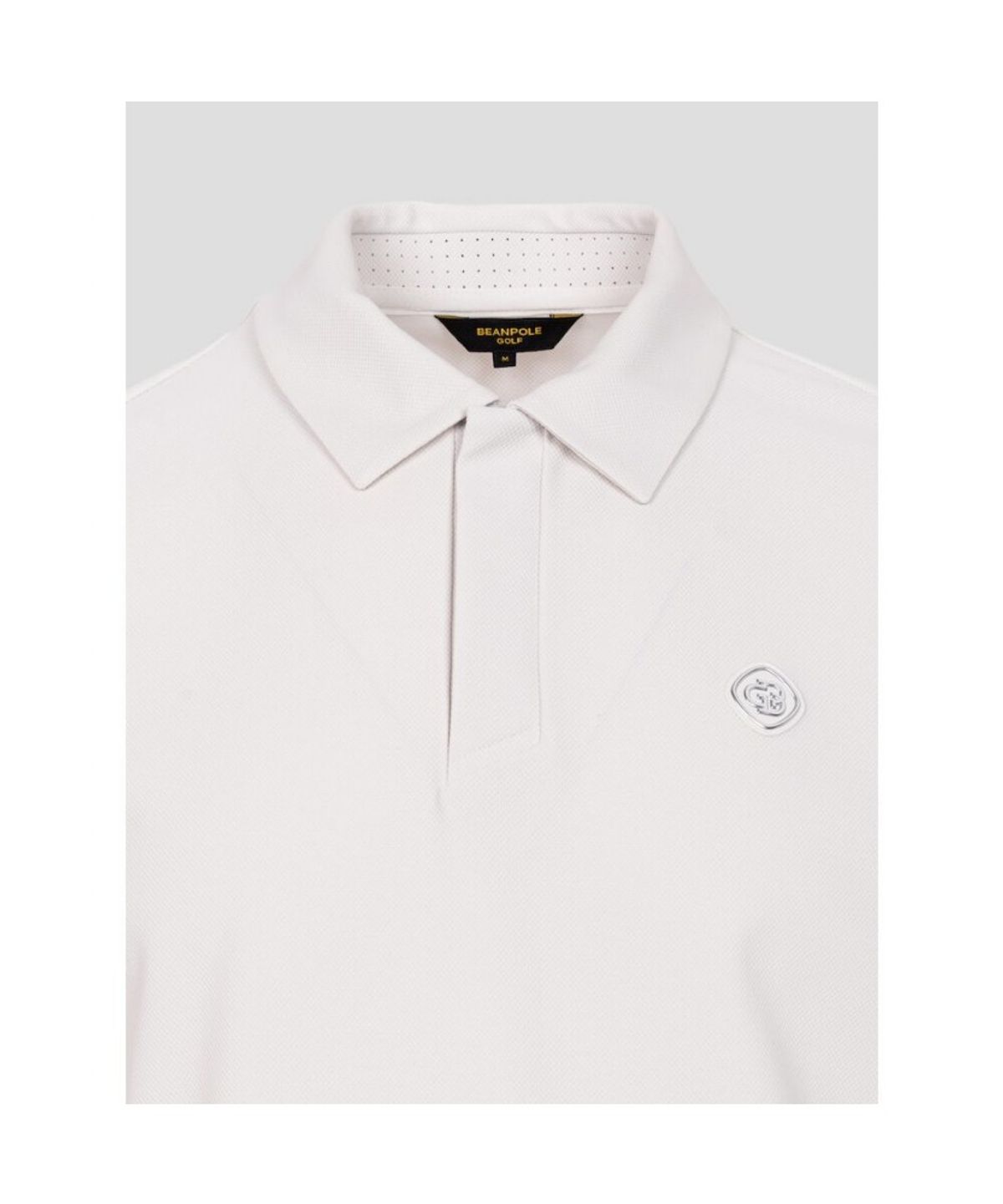 빈폴골프(BEANPOLE GOLF) [B_under] 남성 입체 패턴 반소매 칼라티 - 라이트 그레이