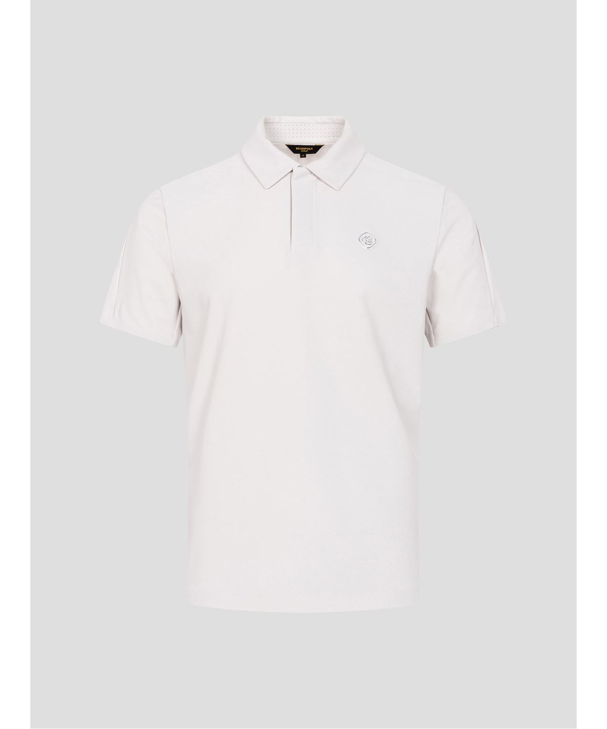 빈폴골프(BEANPOLE GOLF) [B_under] 남성 입체 패턴 반소매 칼라티 - 라이트 그레이