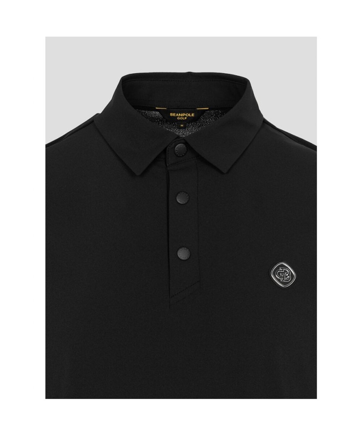 빈폴골프(BEANPOLE GOLF) [B_under] 남성 하이브리드 니트 칼라티 - 블랙
