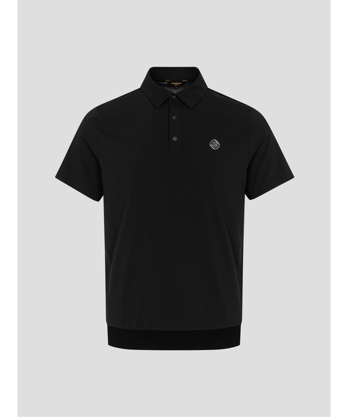 빈폴골프(BEANPOLE GOLF) [B_under] 남성 하이브리드 니트 칼라티 - 블랙