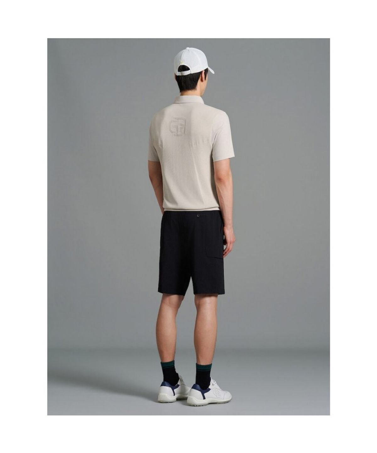 빈폴골프(BEANPOLE GOLF) [B_under] 남성 하이브리드 니트 칼라티 - 베이지