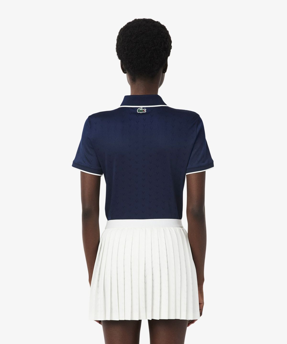 라코스테(LACOSTE) 여성 테니스 헤리티지 V컷 폴로 셔츠 PF0232-56G 166
