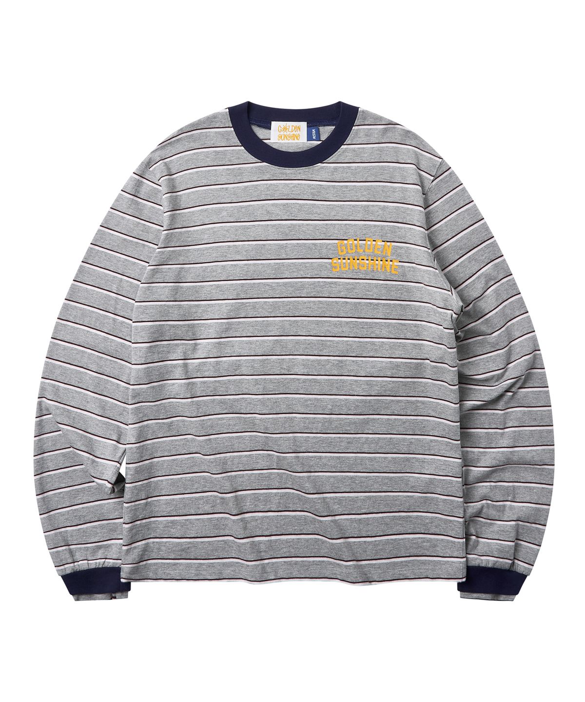 골든선샤인(GOLDEN SUNSHINE) AMERICAN LONG SLEEVE TEE_MELANGE
