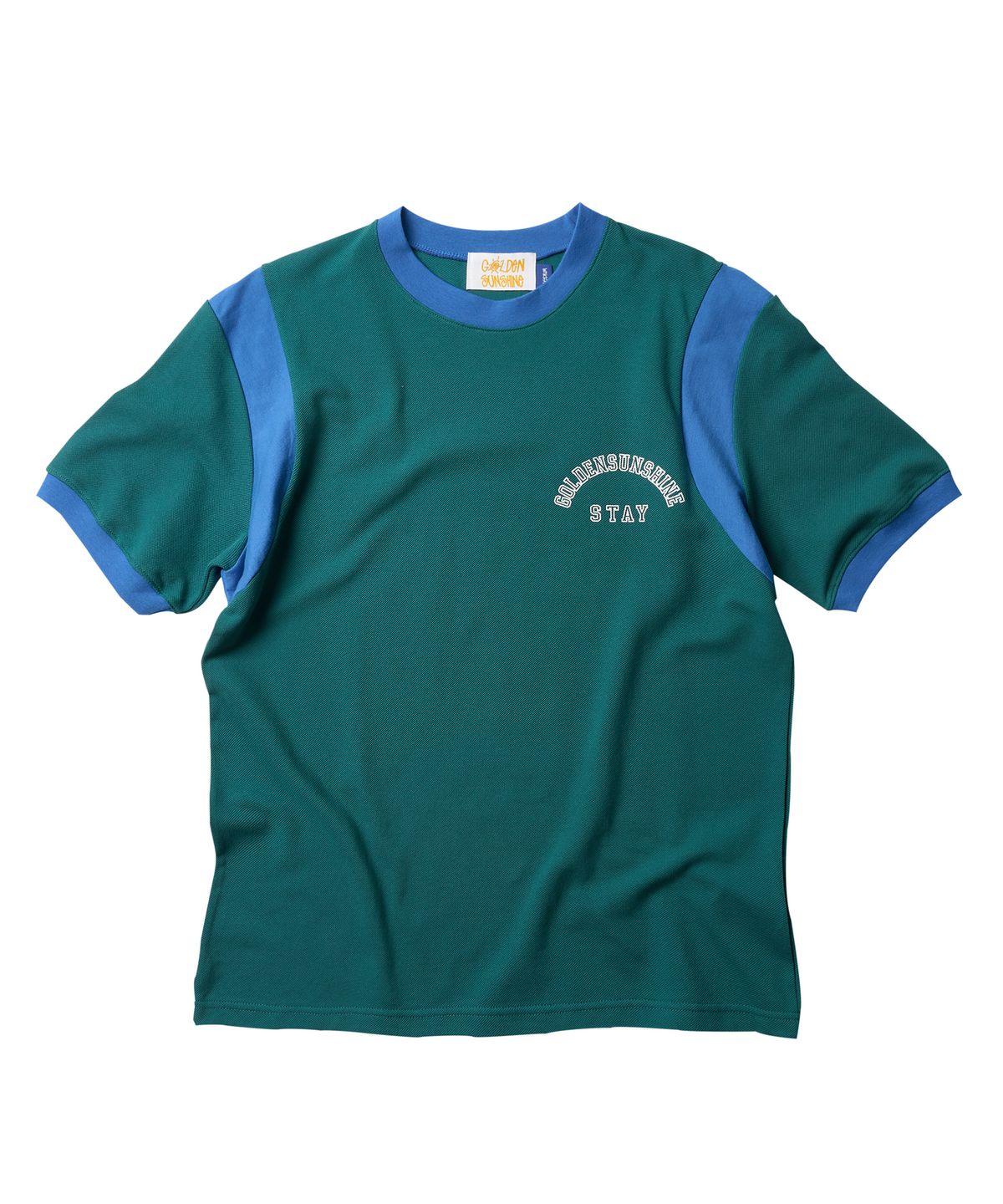 골든선샤인(GOLDEN SUNSHINE) STAY PQ TEE_DEEP GREEN