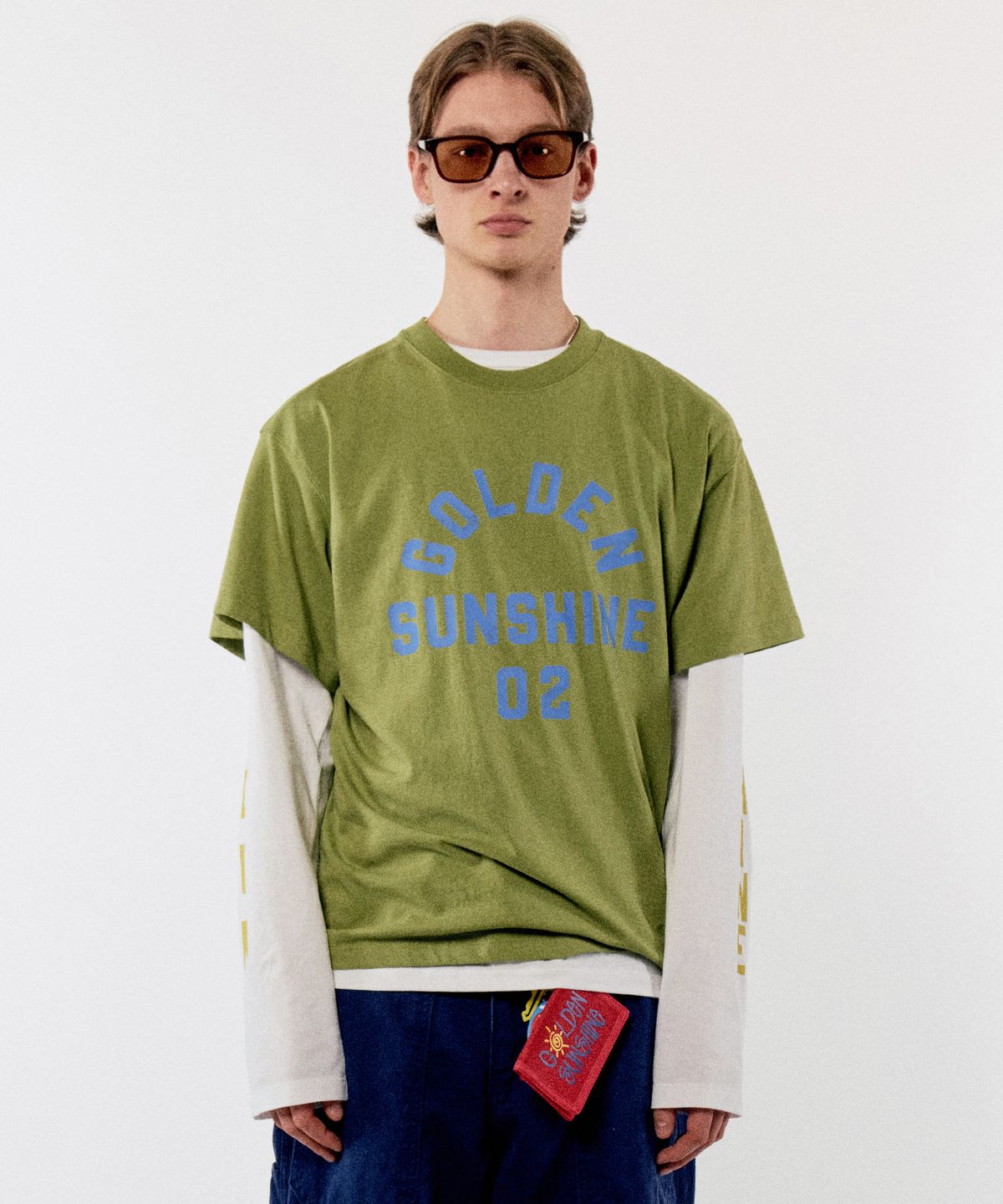 골든선샤인(GOLDEN SUNSHINE) COMFORT TEE_OLIVE