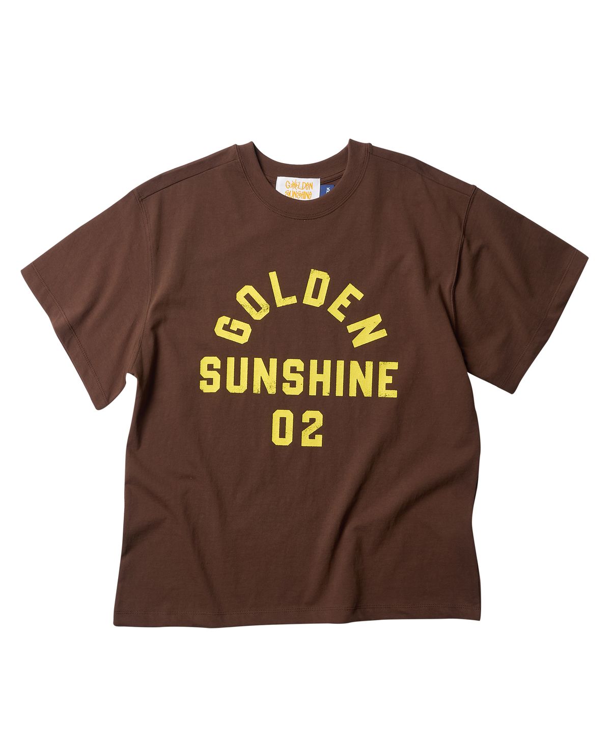 골든선샤인(GOLDEN SUNSHINE) COMFORT TEE_BROWN