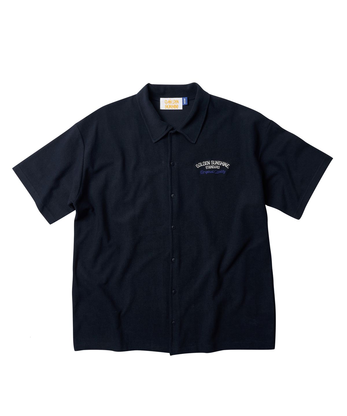 골든선샤인(GOLDEN SUNSHINE) SUNSHINE SHORT SLEEVE SHIRTS_NAVY