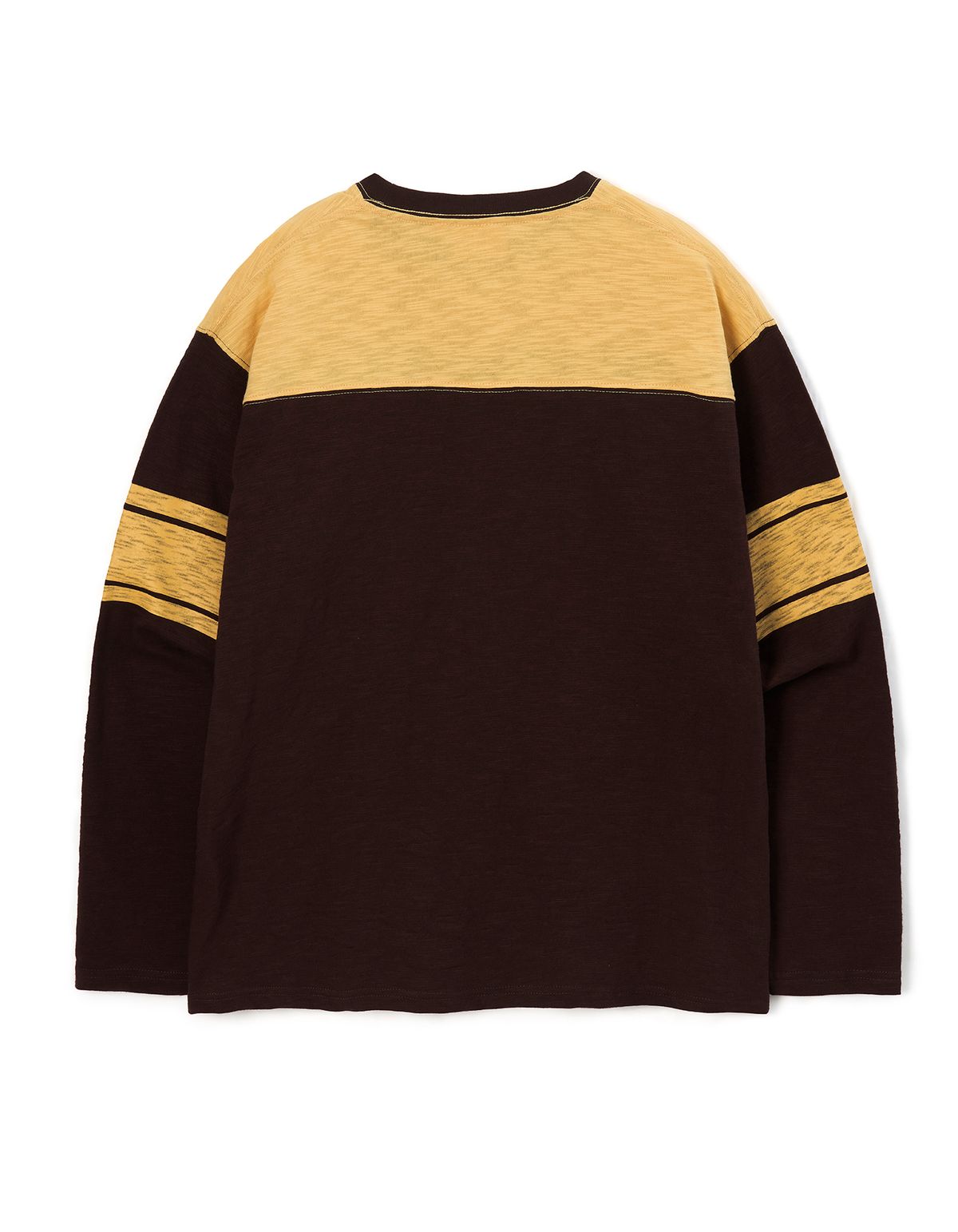 로어즈(LORES) Slub Rugby L/S Tee - Brown
