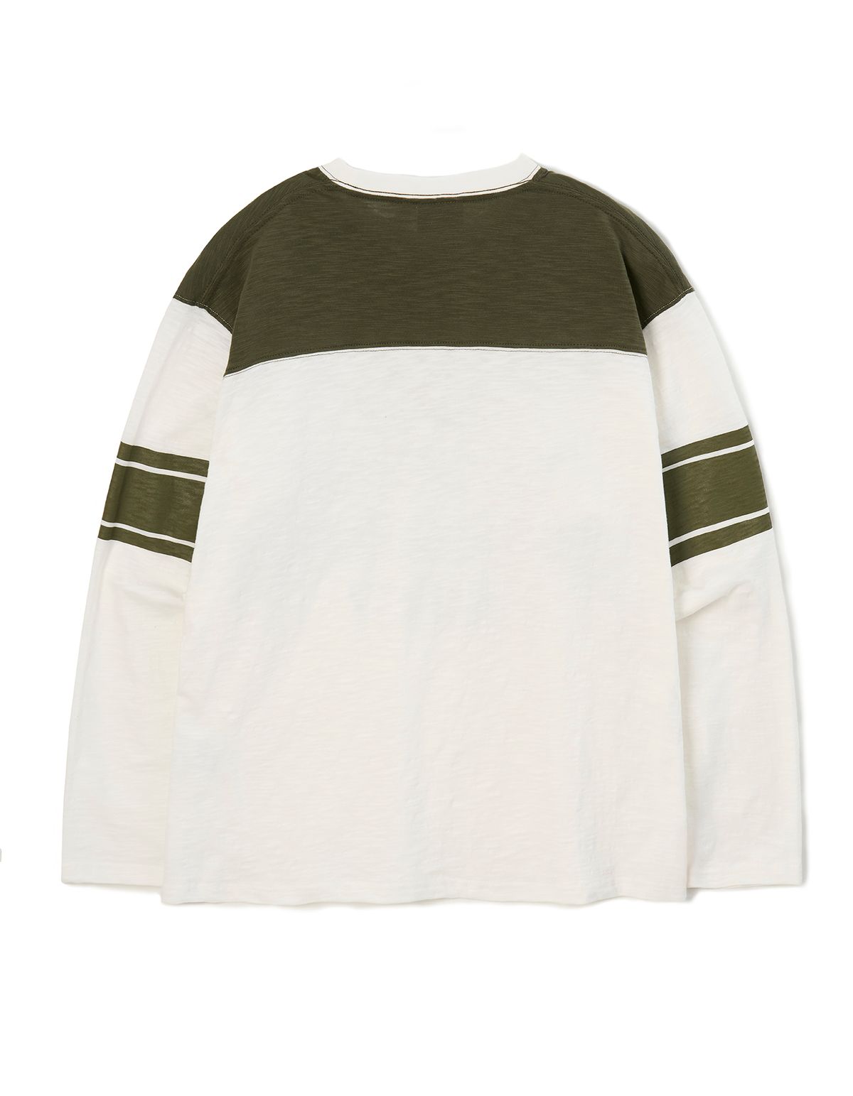 로어즈(LORES) Slub Rugby L/S Tee - White