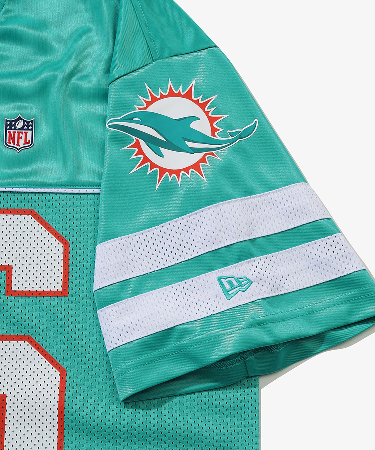 뉴에라(NEW ERA) NFL 마이애미 돌핀스 팬 웨어 티셔츠 에메랄드 14954661