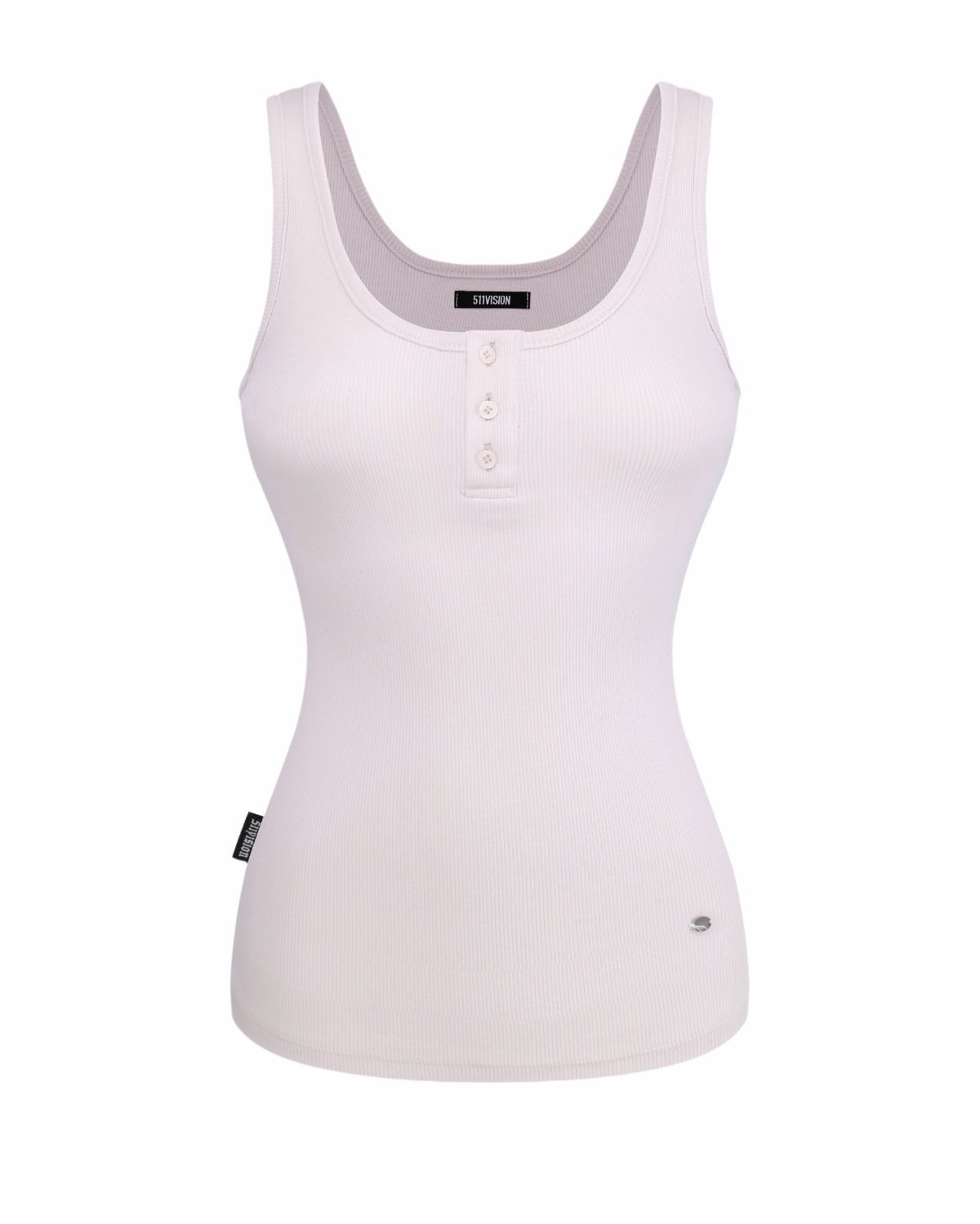 511비전(511VISION) PURE BUTTON SLEEVELESS , PINK