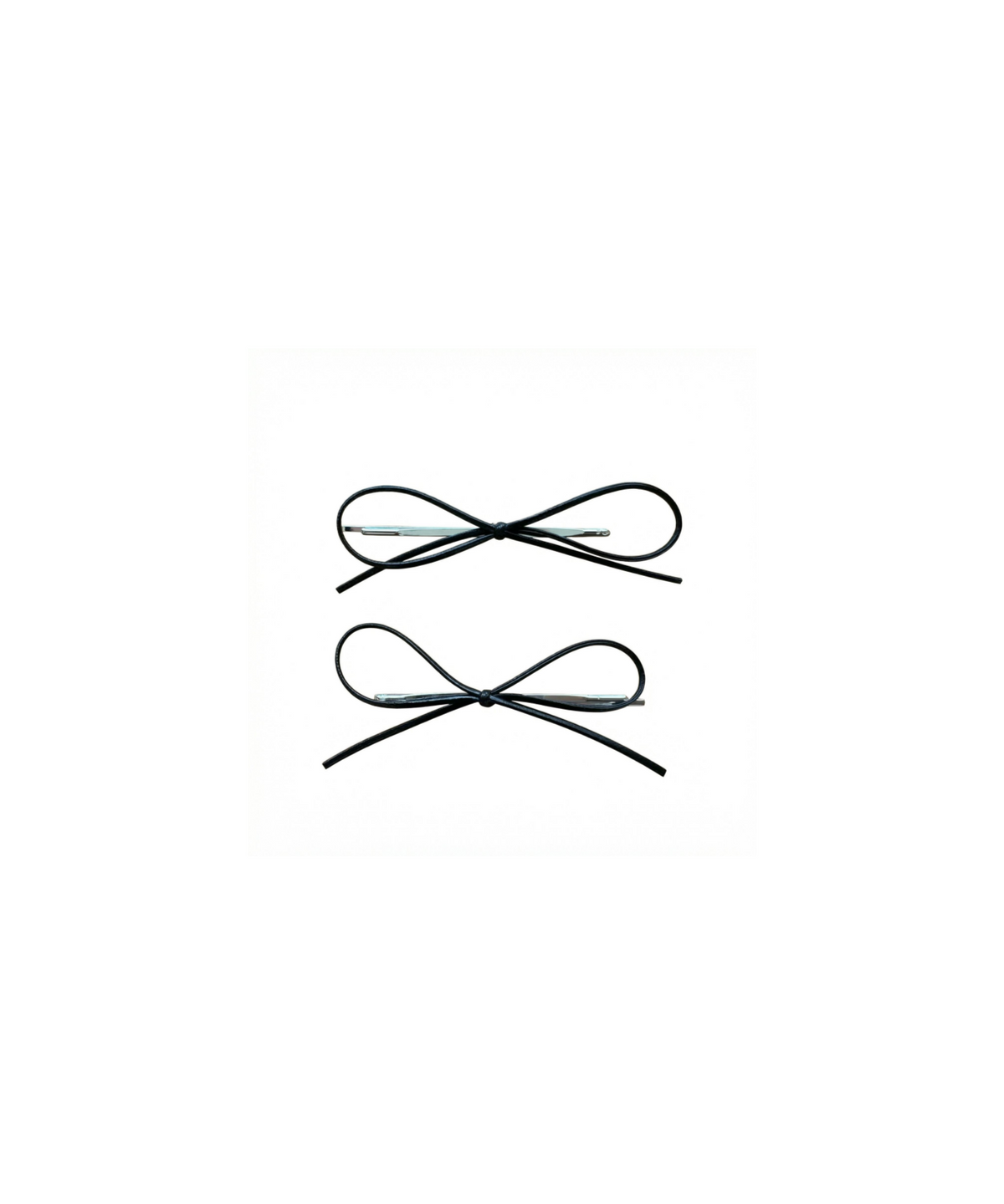 릴리코리(LILYKORI) Simple String Bow Hair Pin Set