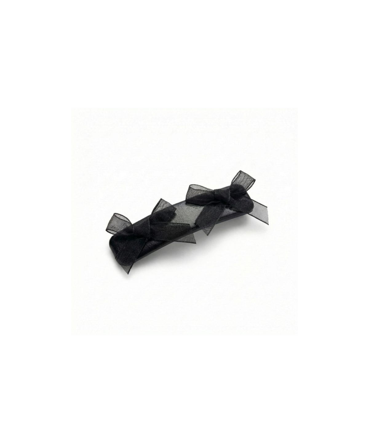릴리코리(LILYKORI) Noir Organza Ribbon Clip