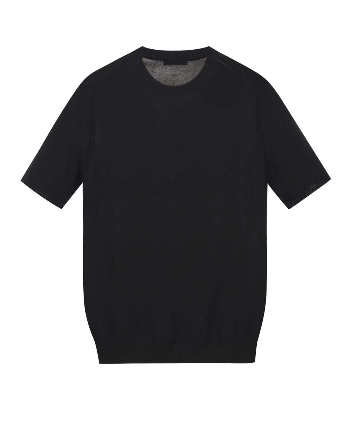 질스튜어트뉴욕 맨(JILLSTUART NEWYORK MEN) 실크 블렌드 크루넥 니트 - 블랙 (JNSW6B302BK)