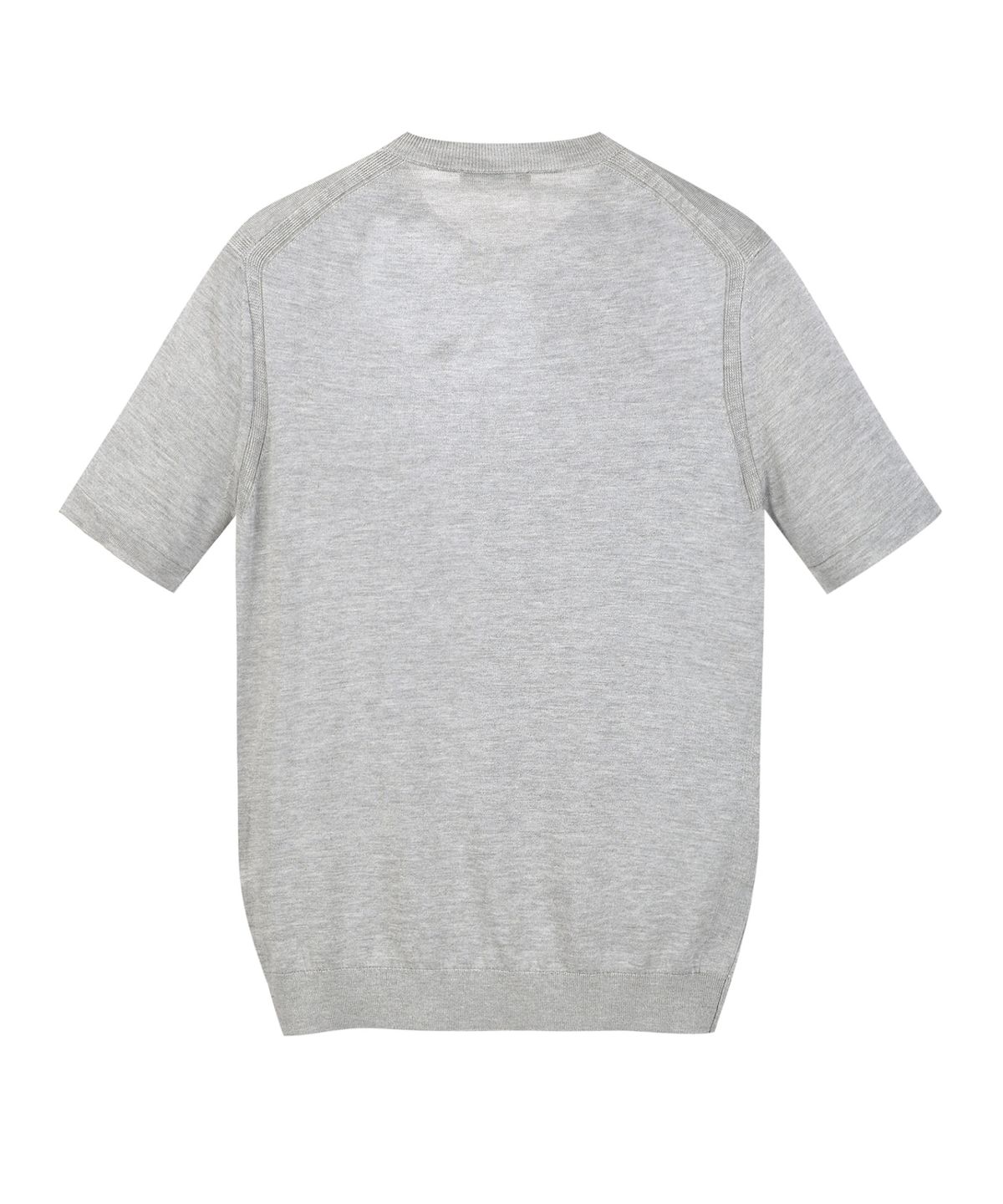 질스튜어트뉴욕 맨(JILLSTUART NEWYORK MEN) 실크 블렌드 크루넥 니트 - 그레이 (JNSW6B302G2)