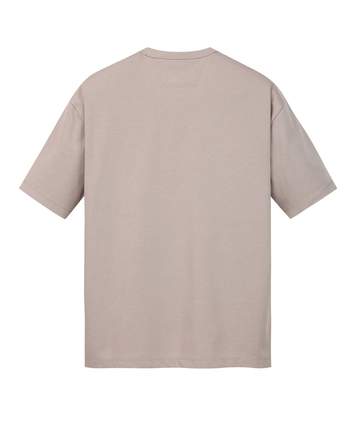 질스튜어트뉴욕 맨(JILLSTUART NEWYORK MEN) 세미오버핏 라운드 티셔츠 - 다크베이지 (JNTS6B311I3)