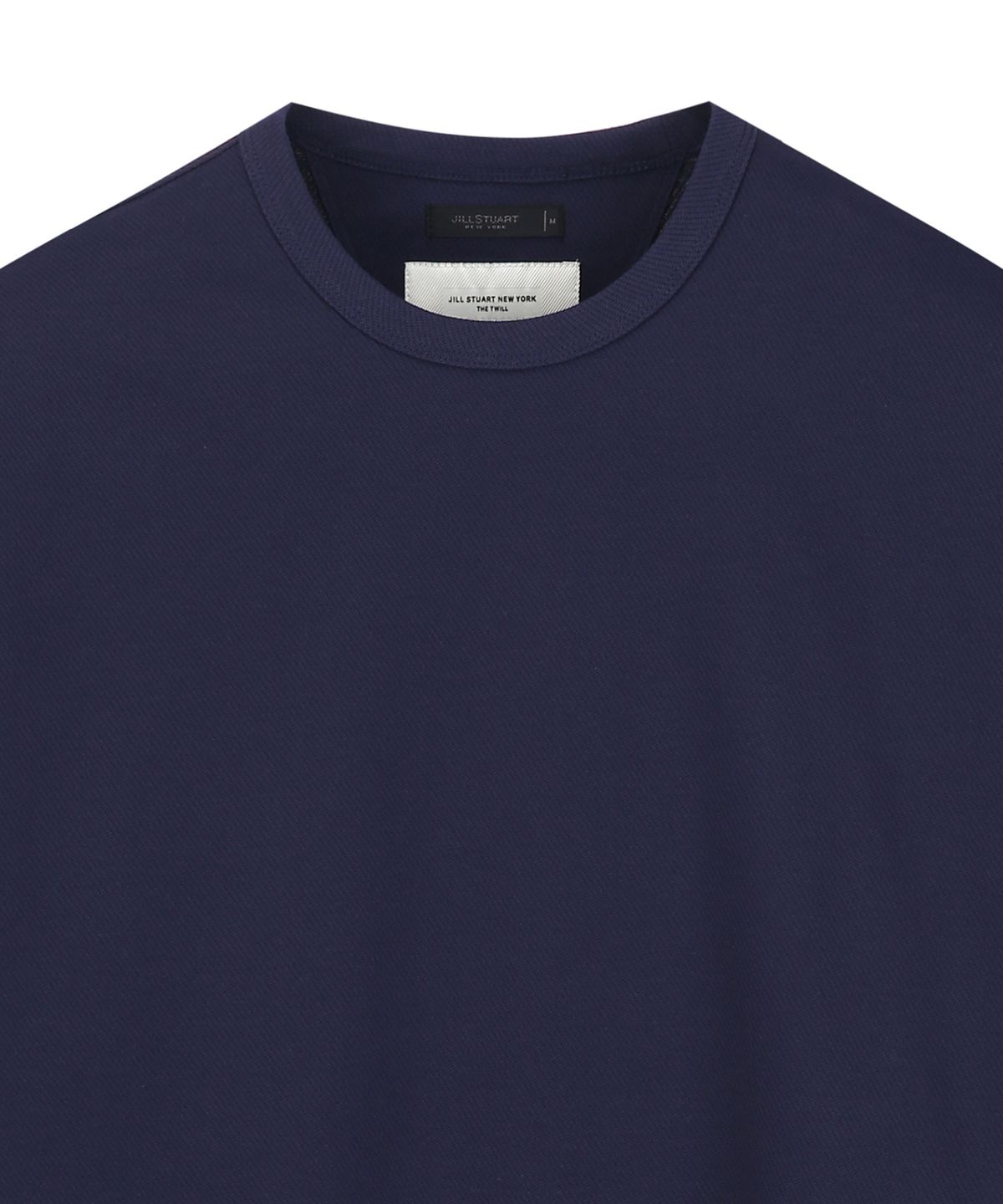 질스튜어트뉴욕 맨(JILLSTUART NEWYORK MEN) 세미오버핏 라운드 티셔츠 - 다크네이비 (JNTS6B311N3)
