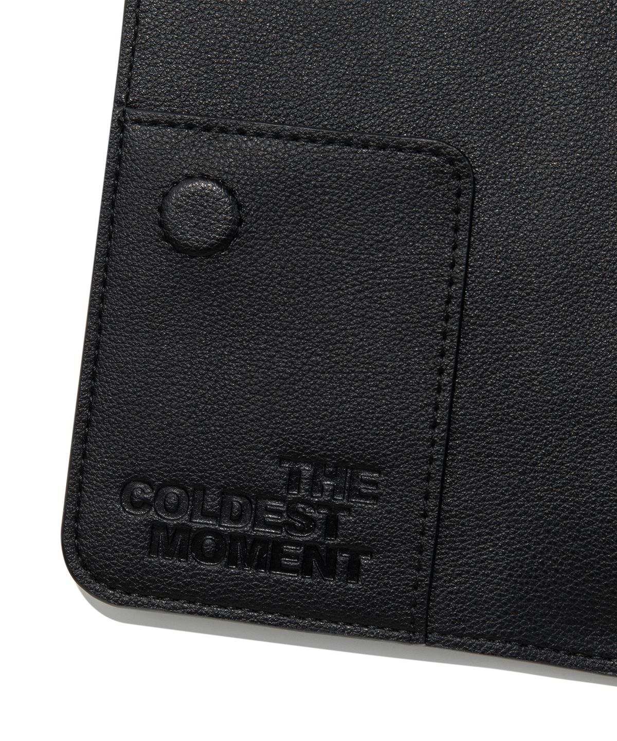 더콜디스트모먼트(THE COLDEST MOMENT) TCM starfish passport wallet (black)