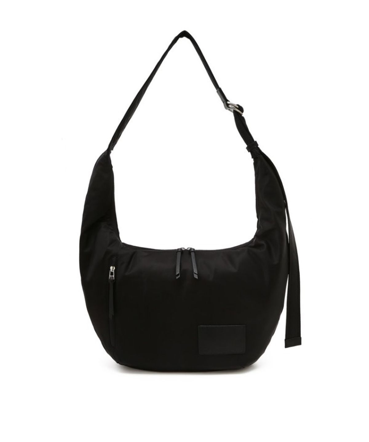 질스튜어트 맨 액세서리(JILLSTUART MEN ACC) 블랙 음각로고 나일론 크로스백 JUBA6E552BK