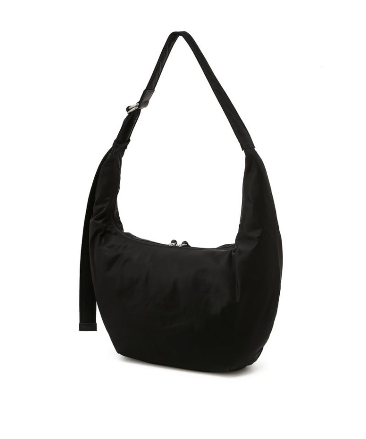 질스튜어트 맨 액세서리(JILLSTUART MEN ACC) 블랙 음각로고 나일론 크로스백 JUBA6E552BK