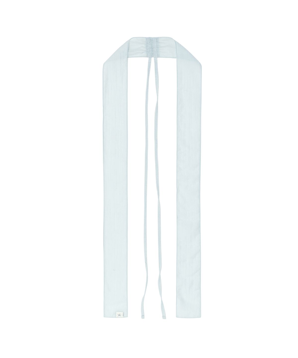 더콜디스트모먼트(THE COLDEST MOMENT) TCM layered chiffon scarf (sky blue)