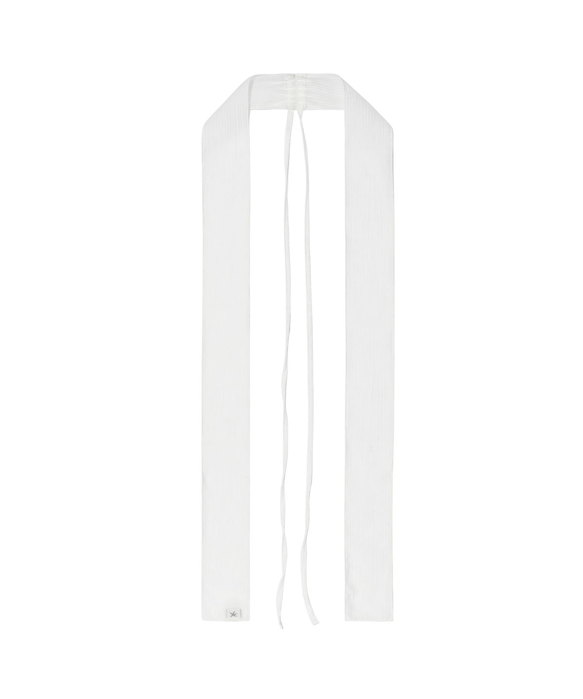 더콜디스트모먼트(THE COLDEST MOMENT) TCM layered chiffon scarf (white)