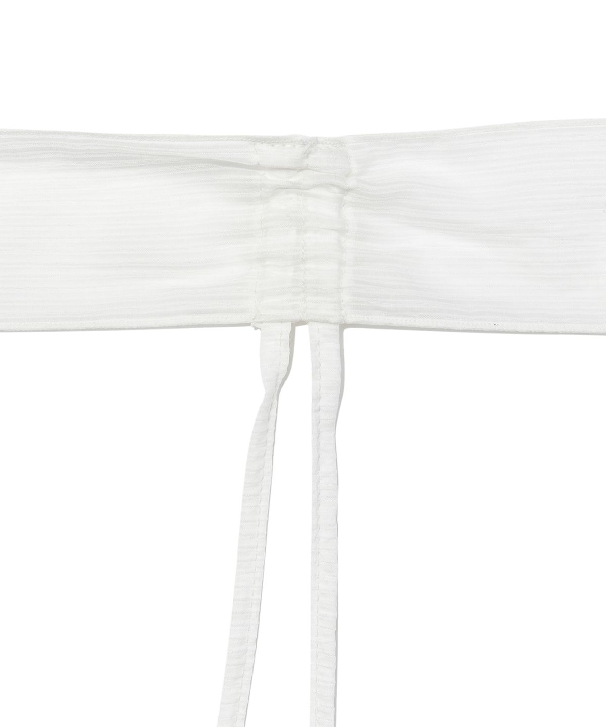 더콜디스트모먼트(THE COLDEST MOMENT) TCM layered chiffon scarf (white)