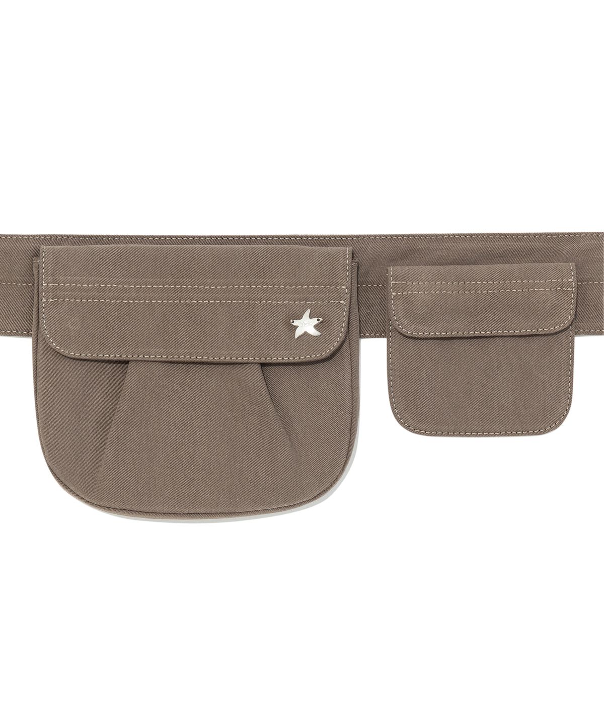 더콜디스트모먼트(THE COLDEST MOMENT) TCM 2-way pocket belt bag (brown)
