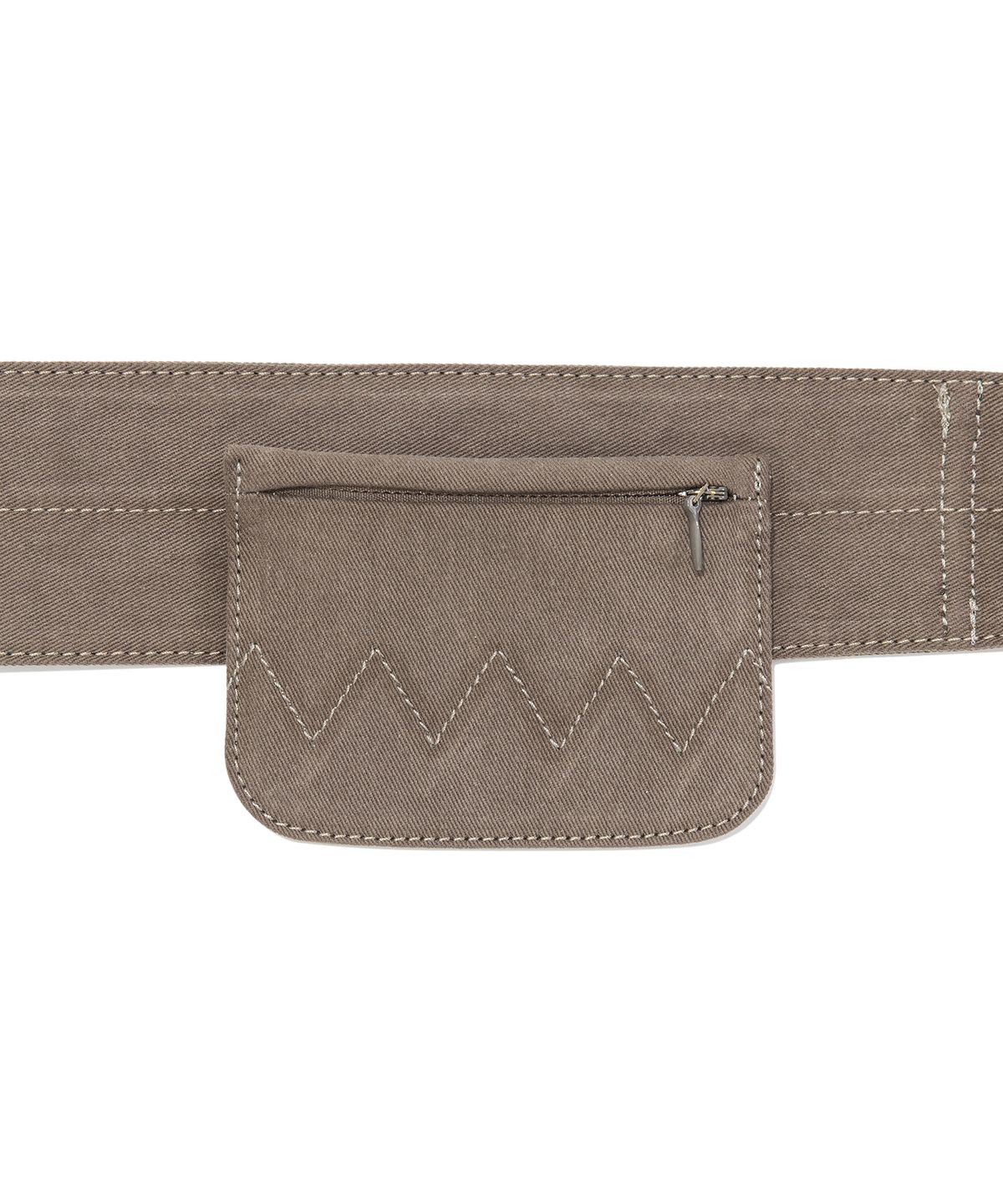 더콜디스트모먼트(THE COLDEST MOMENT) TCM 2-way pocket belt bag (brown)