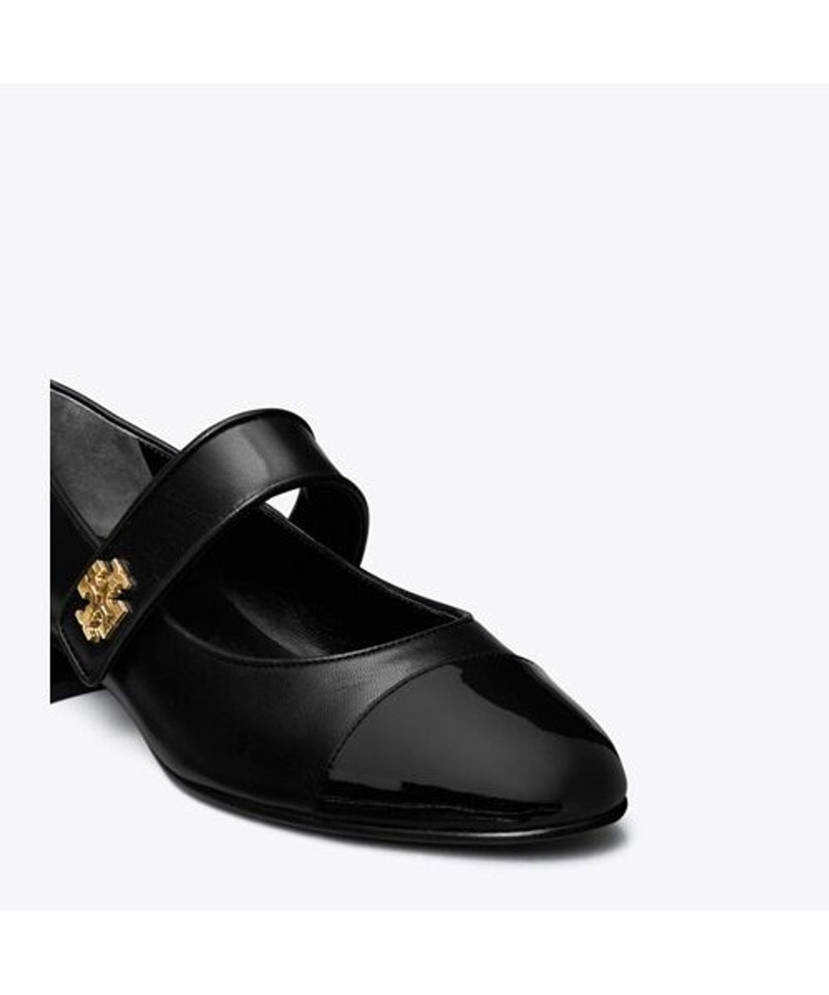 토리버치(TORYBURCH) 캡토 메리 제인 힐 발레 25Mm - 퍼펙트 블랙