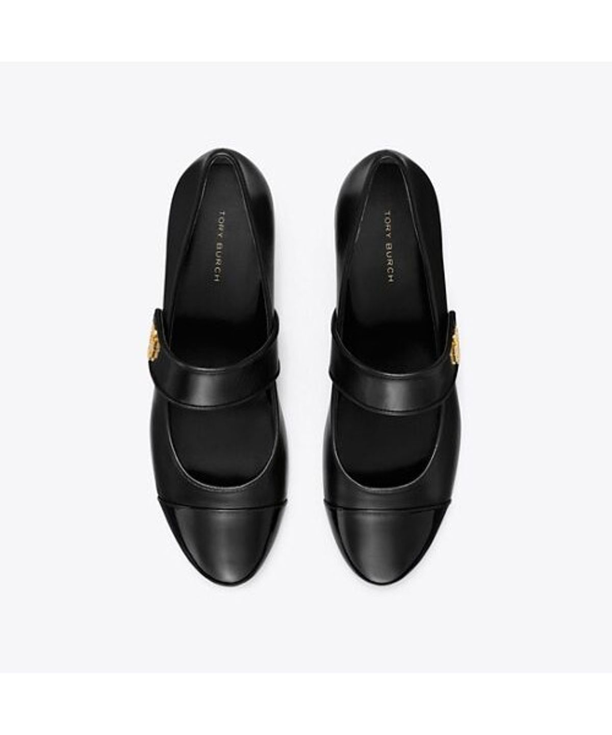 토리버치(TORYBURCH) 캡토 메리 제인 힐 발레 25Mm - 퍼펙트 블랙