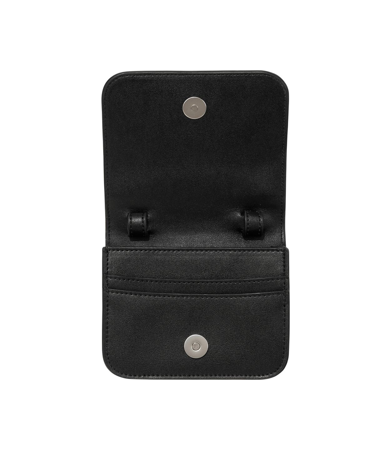 더콜디스트모먼트(THE COLDEST MOMENT) TCM 3-way mini flap bag (black)