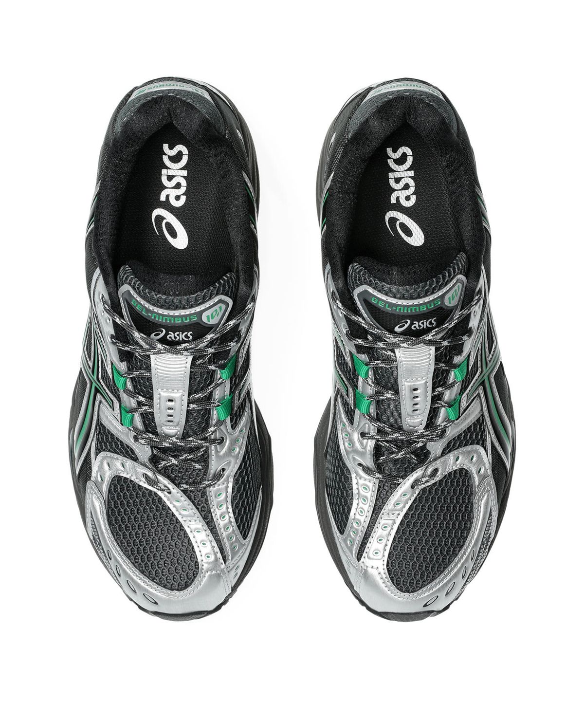 아식스(ASICS) 젤-님버스 10.1 - 옵시디언 그레이:그린 바질 / 1203A543-022