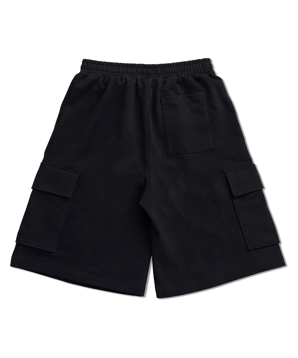 벙커버스터(BUNKERBUSTER) 카고 포켓 버뮤다 밴딩 쇼츠 MQ2PU389_BLACK