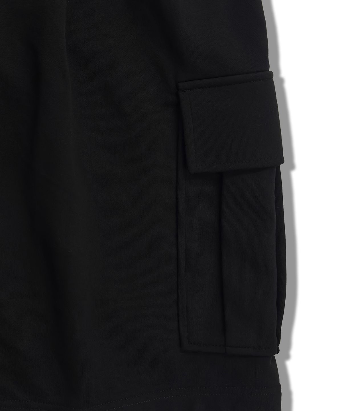 벙커버스터(BUNKERBUSTER) 카고 포켓 버뮤다 밴딩 쇼츠 MQ2PU389_BLACK