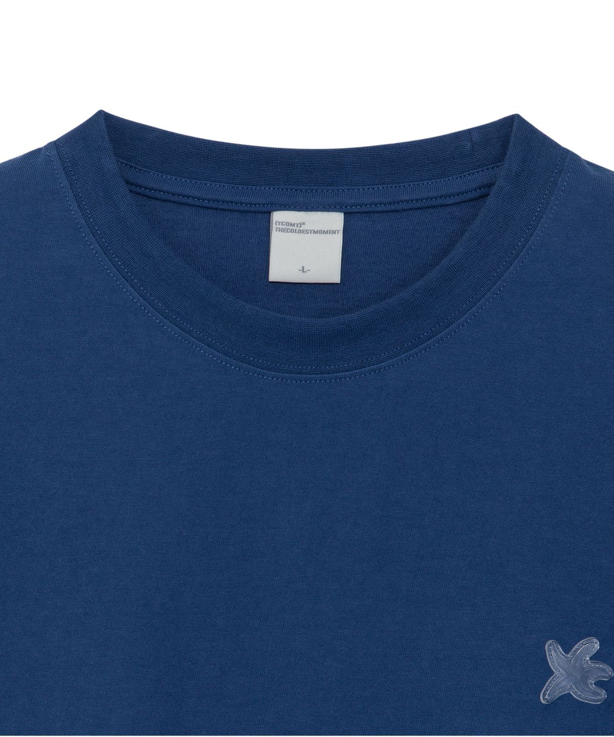 더콜디스트모먼트(THE COLDEST MOMENT) TCM starfish label T (dark navy)