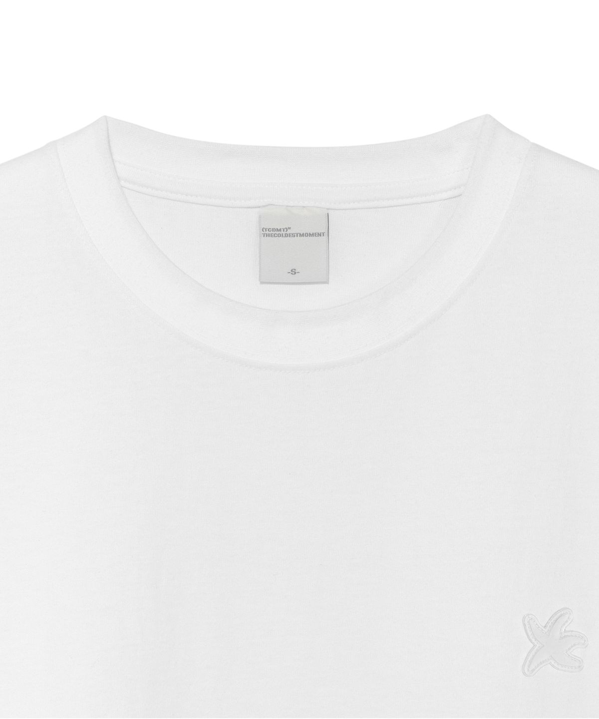 더콜디스트모먼트(THE COLDEST MOMENT) TCM starfish label T (white)