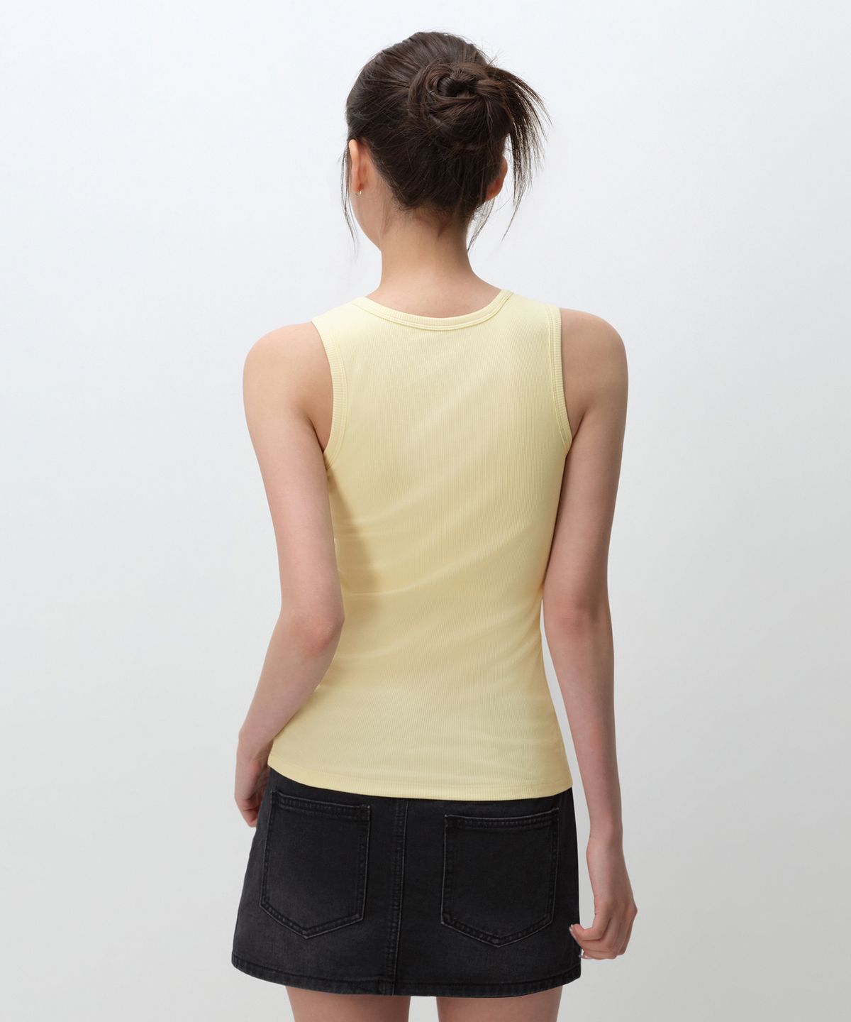 무신사 스탠다드 우먼(MUSINSA STANDARD WOMAN) 우먼즈 에센셜 브라 탱크 탑 [레몬]