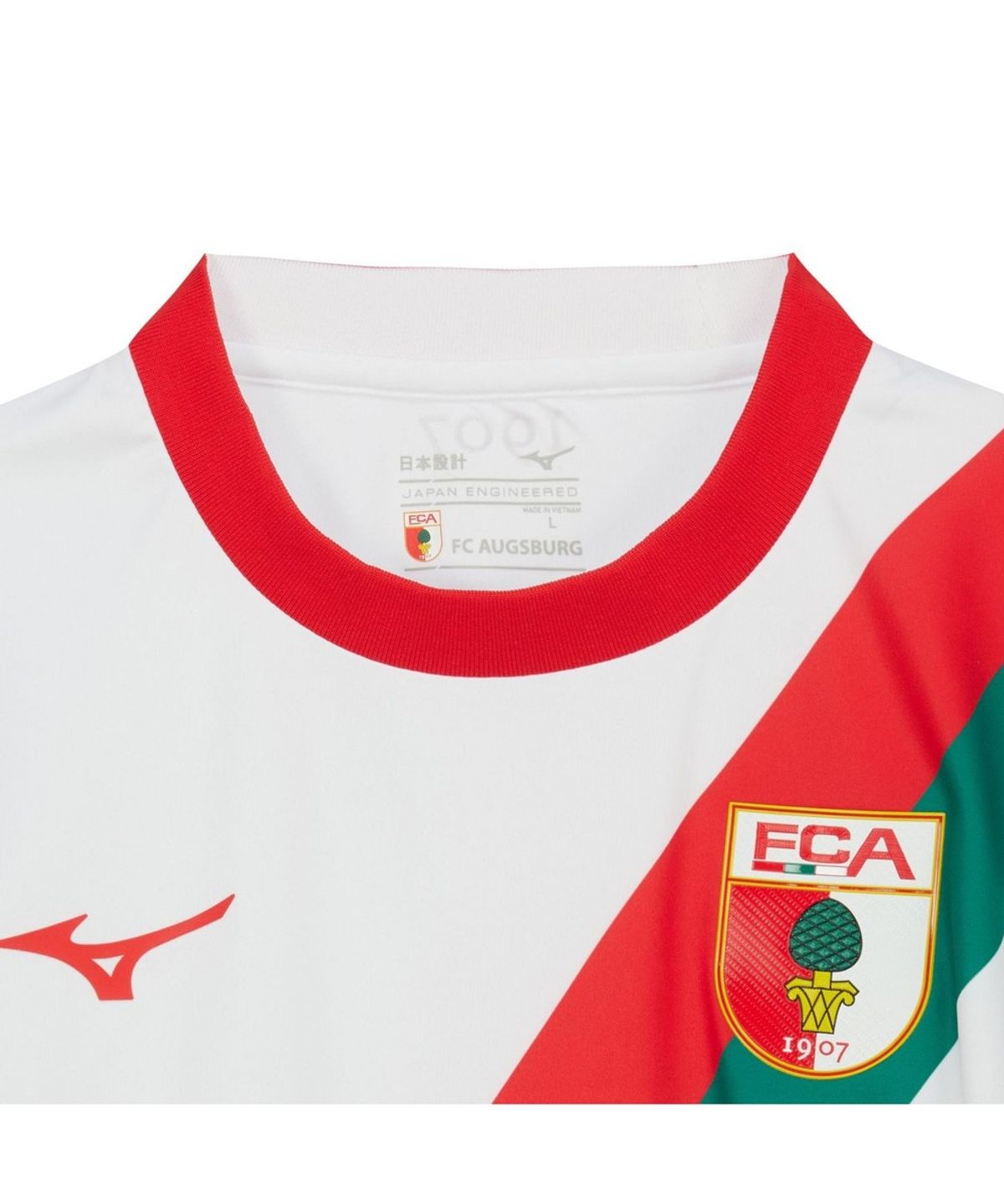 미즈노(MIZUNO) Home Jersey Augsburg M_P2GACX10