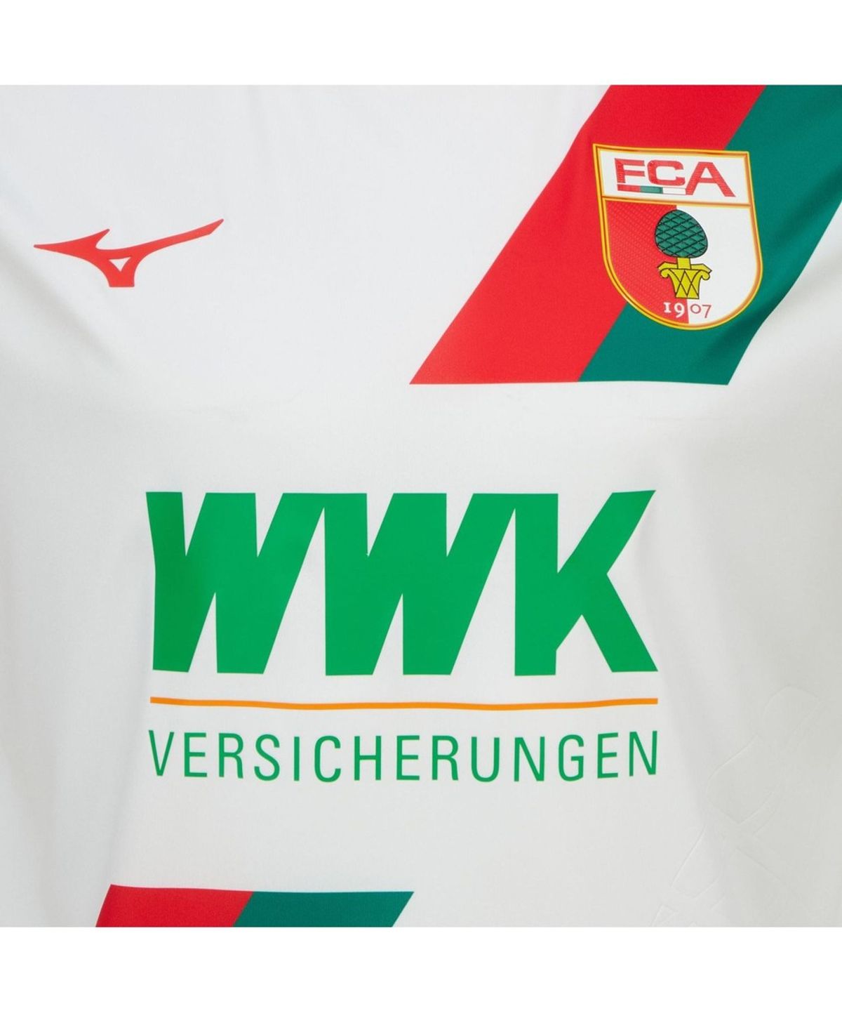 미즈노(MIZUNO) Home Jersey Augsburg M_P2GACX10