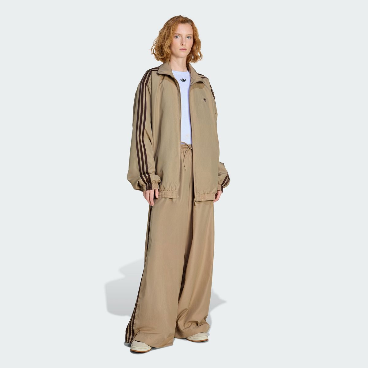 아디다스(ADIDAS) 파이어버드 아딜레늄 트랙 팬츠 - 스톤카키:얼스스트라타 / KD6300
